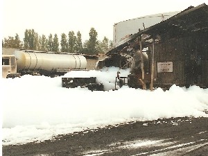 Unloading Accident At An Oil Depot
