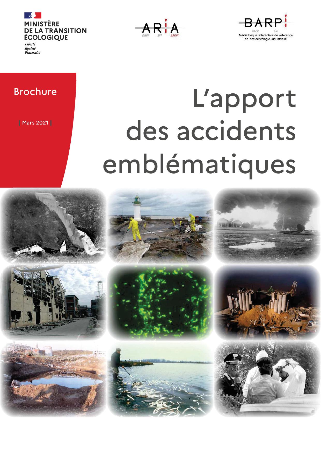 Brochure : L’apport Des Accidents Emblématiques